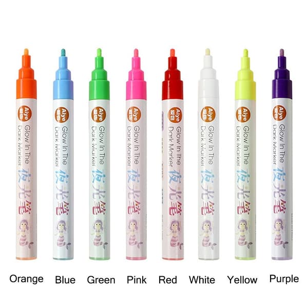 Luminous Pen Marker Pen BLÅ BLÅ Blue
