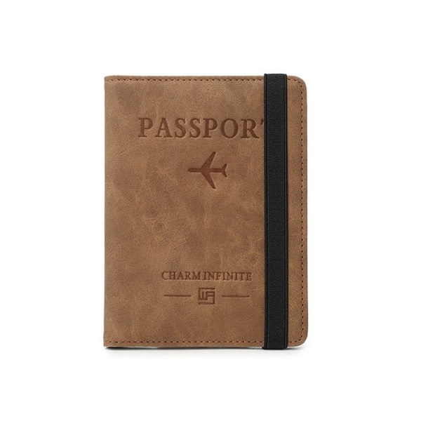 RFID Passport Cover Passport Clip KAFFE coffee