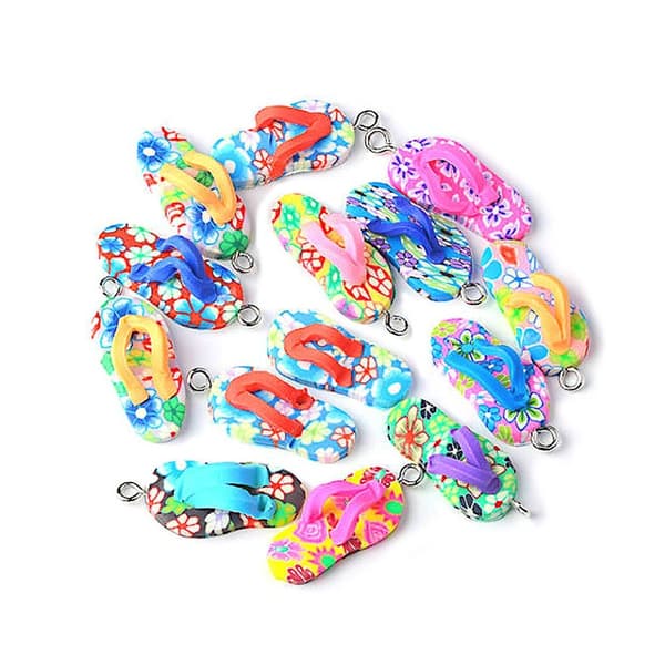 20 stk Strandsko Håndværk Flatback Cabochon Ornament smykker 20PcsColor mixing