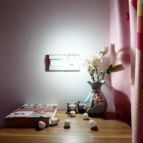 Mini USB yövalo Pieni LED-lamppu VALKOINEN VALO VALKOINEN VALO white light