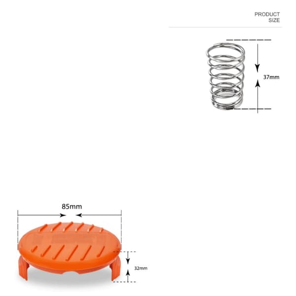Trimmer Line Spool Plæneklipper Udskiftning Spool Line