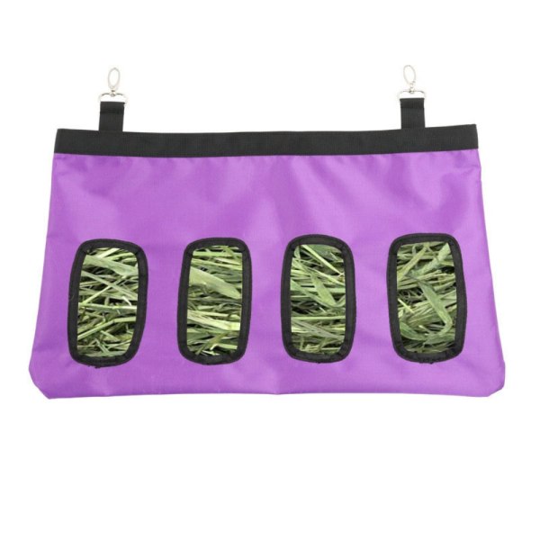 Förvaringspåse för högräs hängande foderautomat LILA 4 Purple 4 Holes-4 Holes