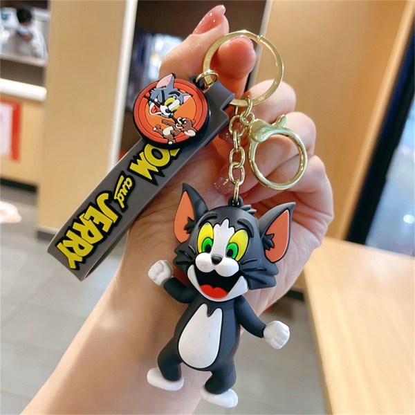 Tom and Jerry Bag Pendant Keyring C