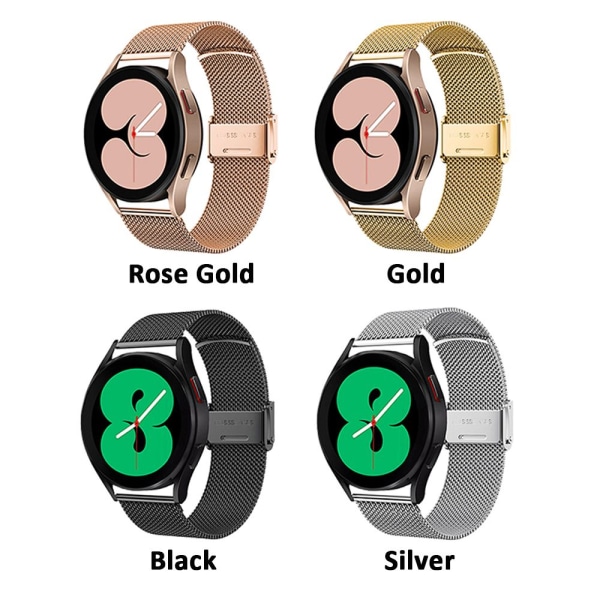 Metallurband för Samsung Galaxy Watch 4 rose gold