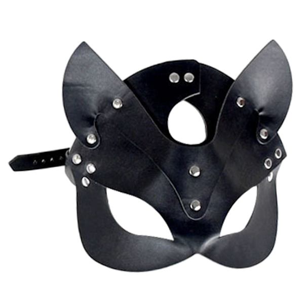 Fox Mask øyemaske SVART black