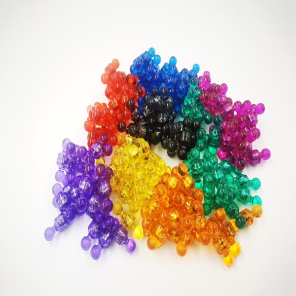 25 stk Crystal Push Pin Pinboard Skak Køleskab Note pins Random Color
