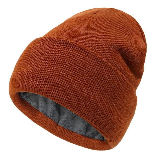 Mössa Mössa med manschett Beanie CARAMEL ORANG CARAMEL ORANG Caramel Orang