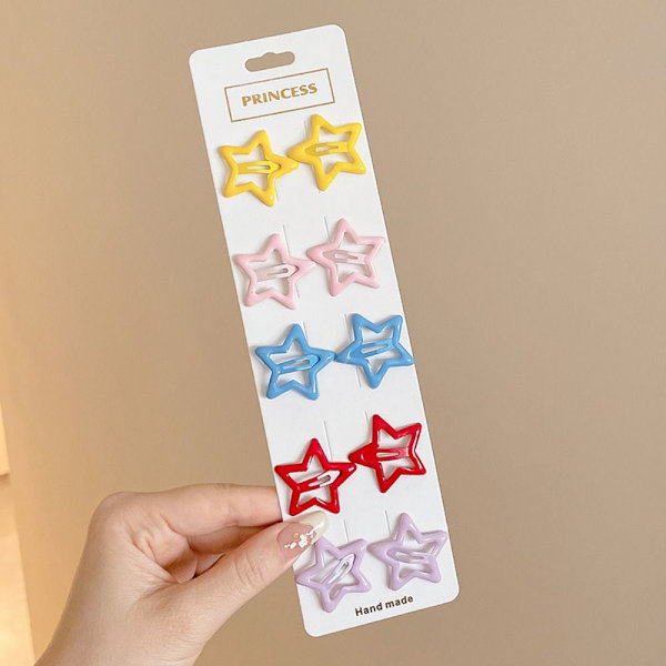 Star Hair Clips Star BB -hiusklipsit 2 2 2