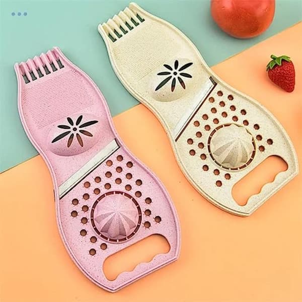 Grønnsaks- og fruktskreller Sitron Limepresser ROSA Pink