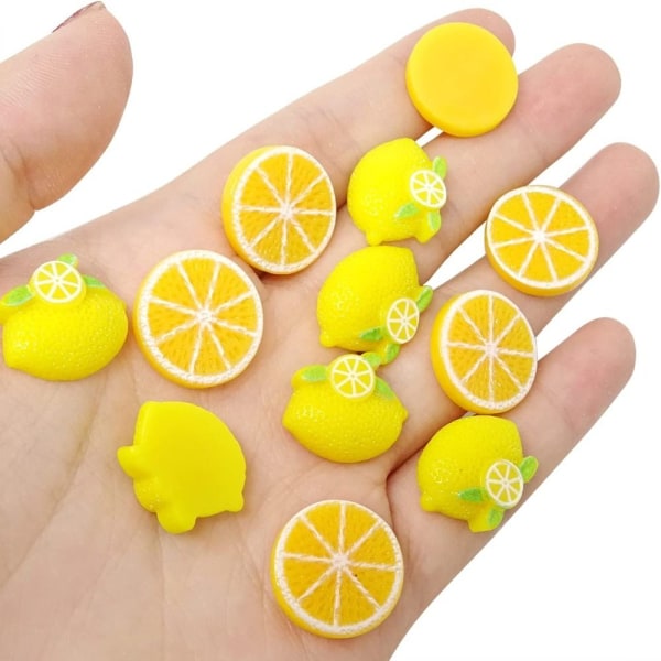 30/60 kpl Flatback Resin Charms Fruit STYLE A 30 KPL STYLE A 30 KPL Style A 30Pcs