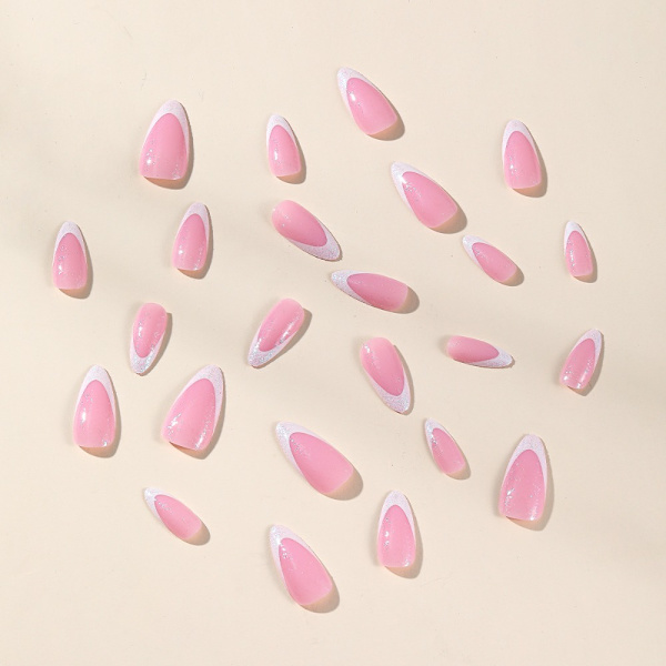 Almond Fake Nails Tekokynnet A1-04-09 A1-04-09 A1-04-09