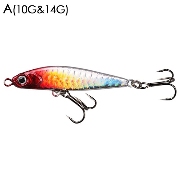 Metallfiske lokke Jig Agn A(10G&14G) A(10G&14G) A(10G&14G)