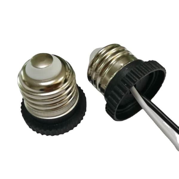 E26 Light Base Converter Skrue Lampeholder