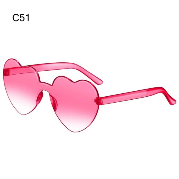 Hjerteformede solbriller Hjertebriller C51 C51 C51