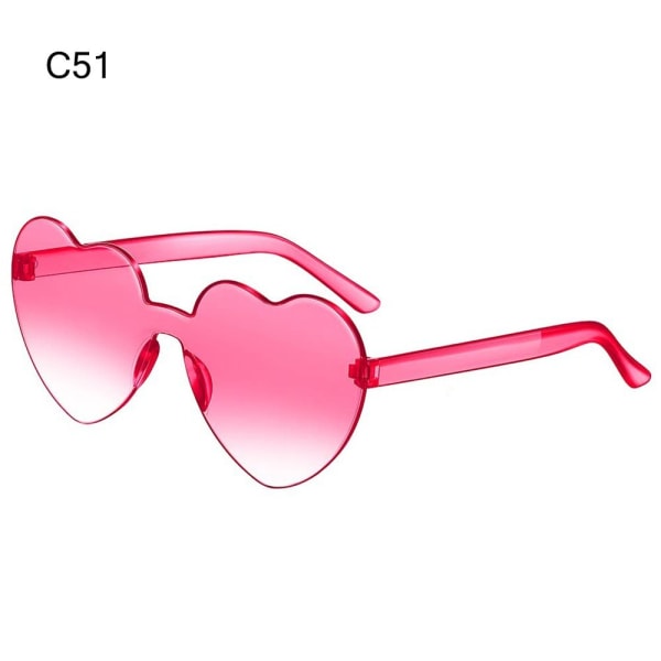 Hjerteformede Solbriller Hjertebriller C51 C51 C51