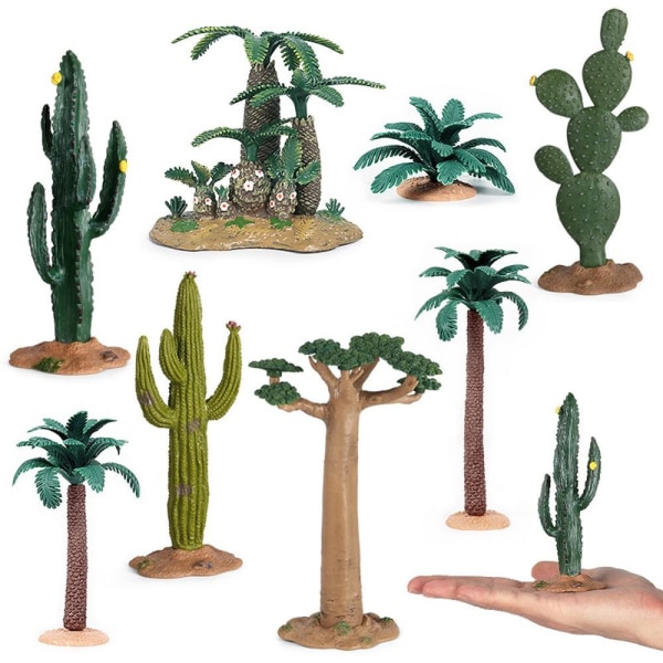Artificial Cactus Models Miniature Fruit Tree 9 9 9