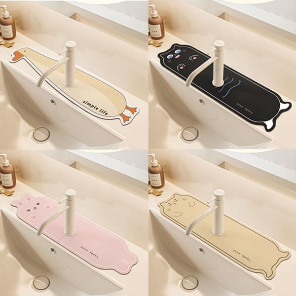 Kran Absorberende Matte Vask Splash Guard STYLE 2 STYLE 2 Style 2