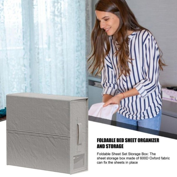 Underseng Opbevaringstaske Garderobe Tøj Opbevaringsboks BEIGE Beige
