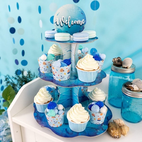Cupcake Stand Dessert Stand Cake Display Tower Hållare