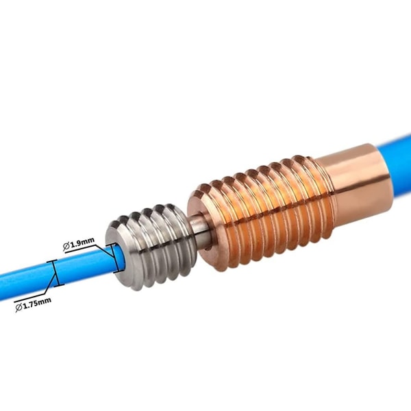 2st Upgrade Bi-metal heatbreak V6 Hotend B B B