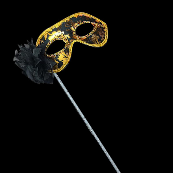 Juhlanaamiot Venetian Masquerade MUSTA Black