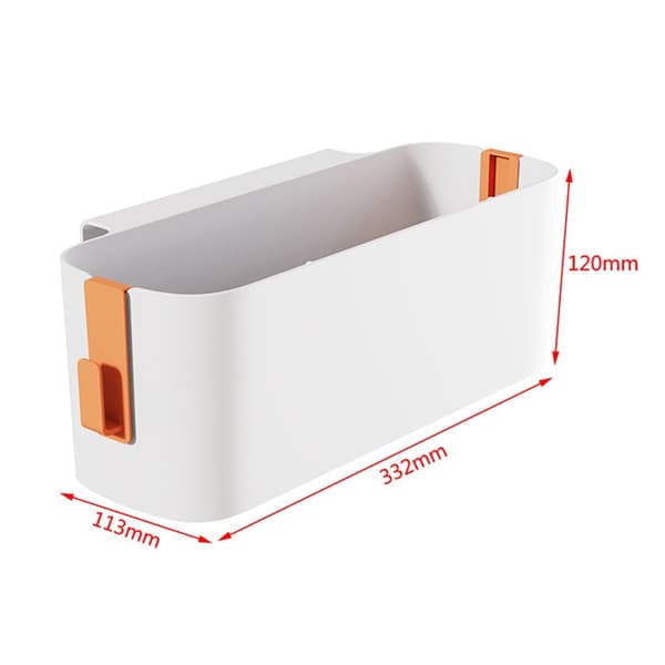 Sängbordsförvaringsbox Diverse Box VIT White