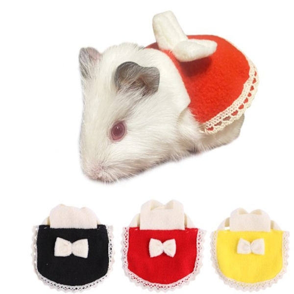 Härlig Hamsterklänning Smådjurskläder LSVART KLÄNNING SVART LBlack dress