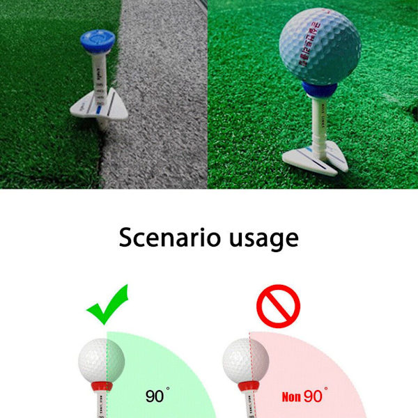Golf T-shirts Step Down Golfbollhållare röd