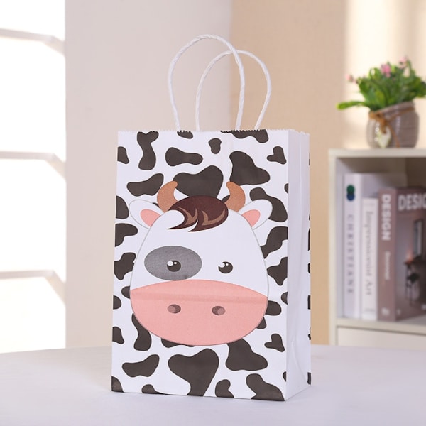 6 kpl Lahjapaperikassit Lahjapaketointi PIG PIG Pig