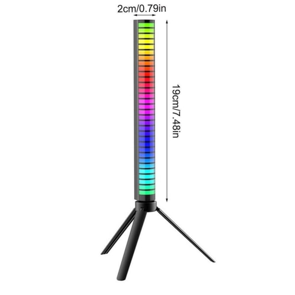 Ambient Atmosphere Lamp Bakgrunnslys Nattlys 3D Pickup Lights
