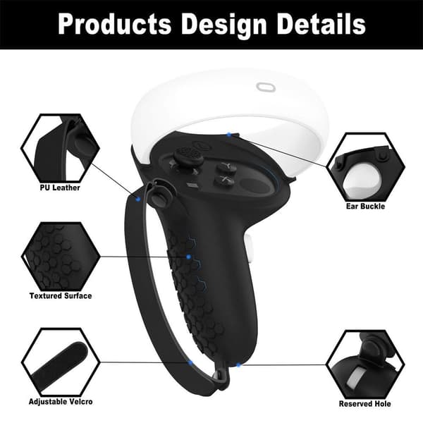 VR Controller Grip VR Grip Cover HVID white