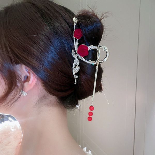 Hair Claw Hiusklipsi FLOWER PEARL FLOWER PEARL Flower pearl