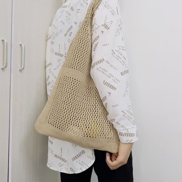 Stoffvesker Skuldervesker BEIGE beige
