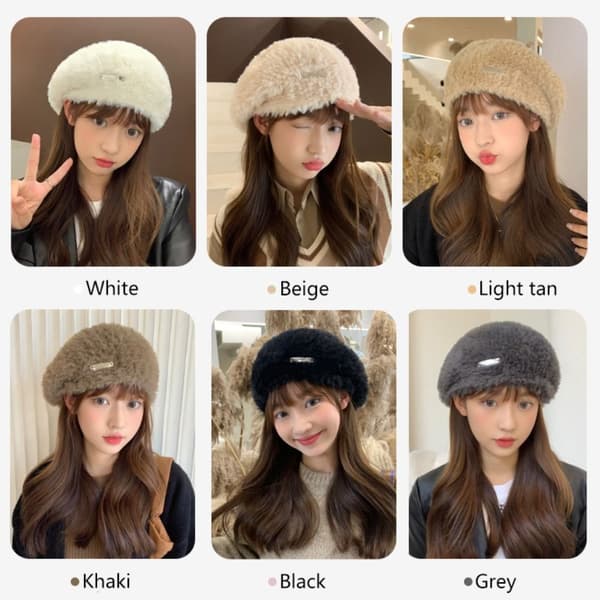 Pehmo Berets Felt Hat VAALEA rusketus Light tan