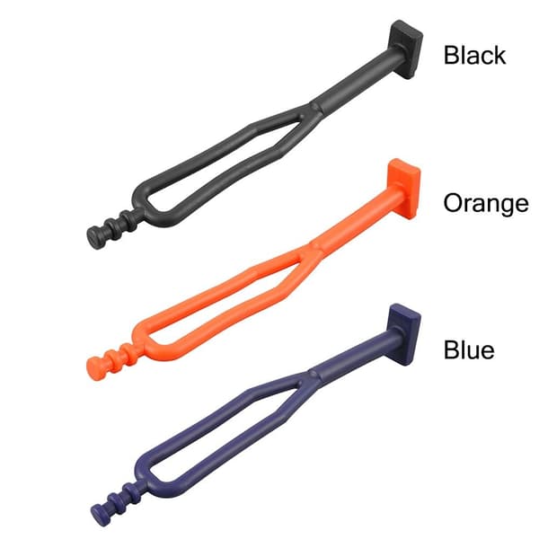 Motorcykel Kickstand Strap Fodstøtte Bracket Strap BLÅ blue