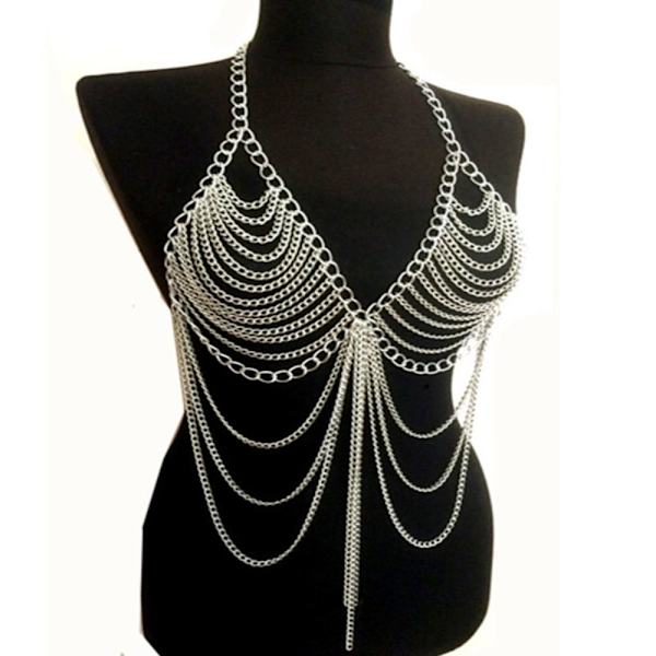 Kvast Body Chain BH Chain GULD Gold