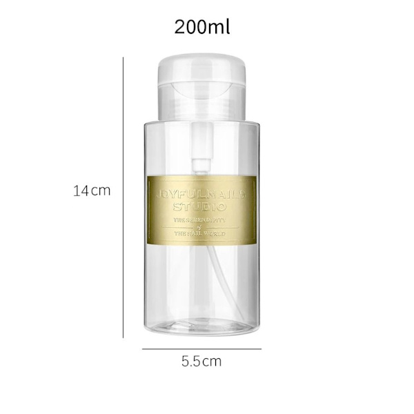 Kynsipullo Kynsilakkapullo 200ml 200ml 200ml