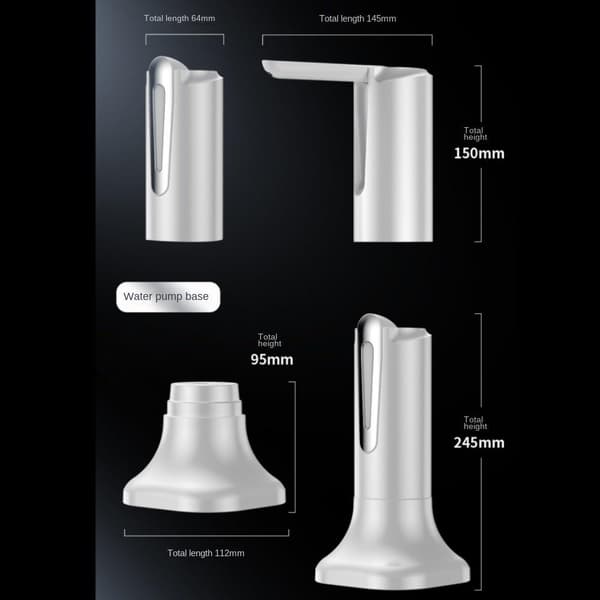 Vesiautomaatin pullopumppu white