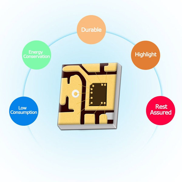 50 stk phantom light beads SMD 2020 single point single control