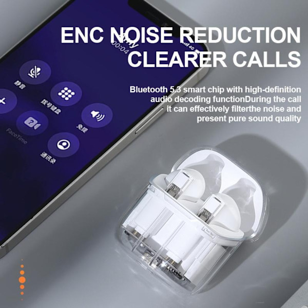Bluetooth Headset Langattomat kuulokkeet ORANSSI orange
