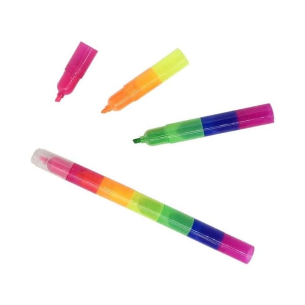 Highlighter Rainbow Color Pen 7 kpl