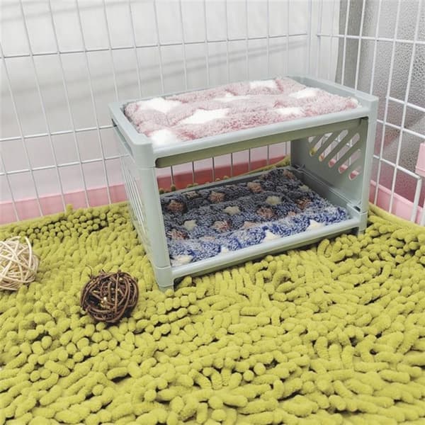 Bunk Säng för Smådjur - Hamsterleksak BLÅ Blue