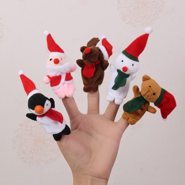 Børne Finger Dukke Finger Plys Legetøj D D D