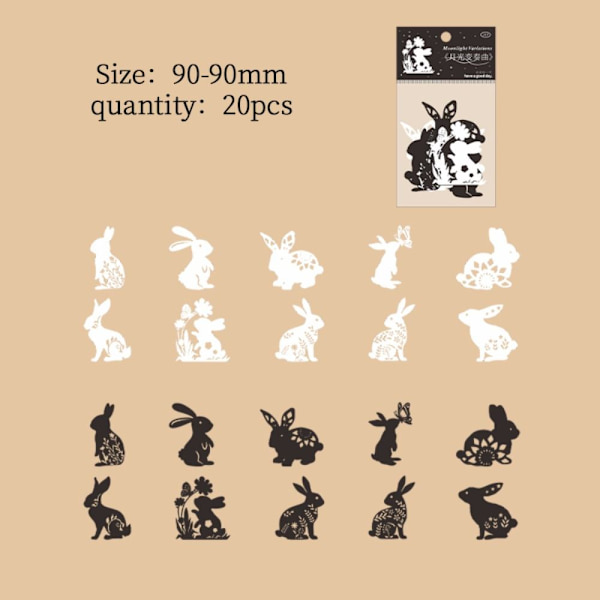 20 st Scrapbooking material Dekorpapper 1 1 1