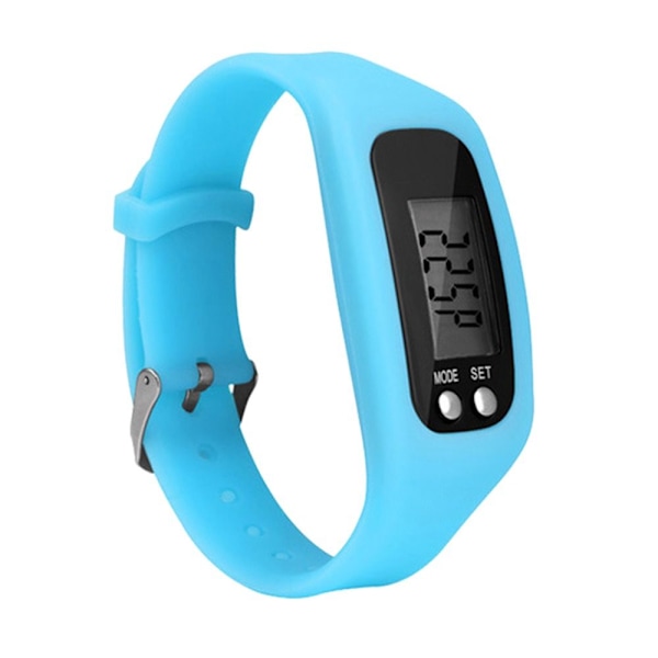 Armbandsur Stegräknare Smart Armband LJUST BLÅ light blue