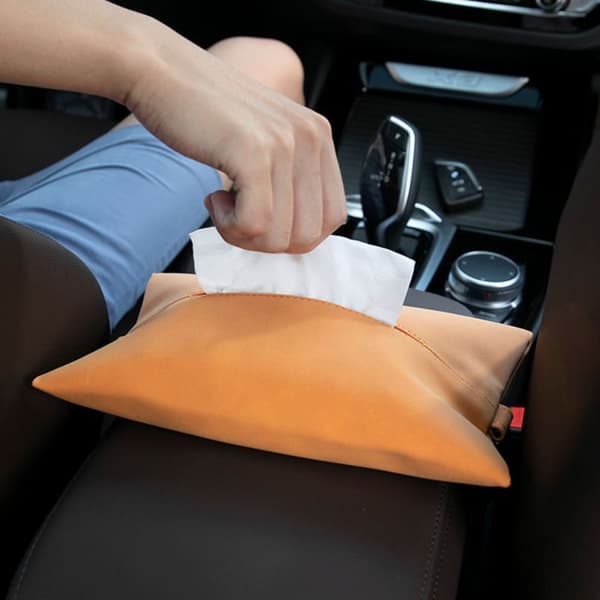 Bil Solvisir Tissue Box Tissue Holder GRÅ Gray
