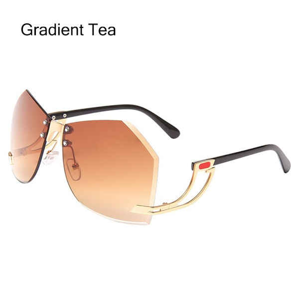 Reunattomat aurinkolasit Wrap Auringon lasit GRADIENT TEA