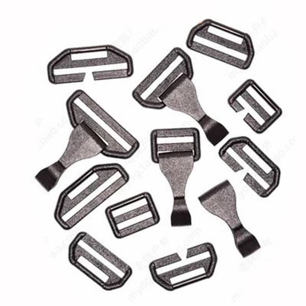 2/4 st Webbing Strap Spänne Slider Fastener 5 5 5