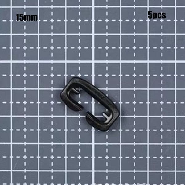 5 stk Molle Webbing Spenne Belteendeklips 38MM 38mm