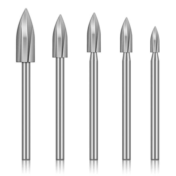 Tregravering Drill Bit Trebearbeiding Drilling Carving Gravering